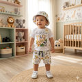 Baby Boys Safari Summer Outfit